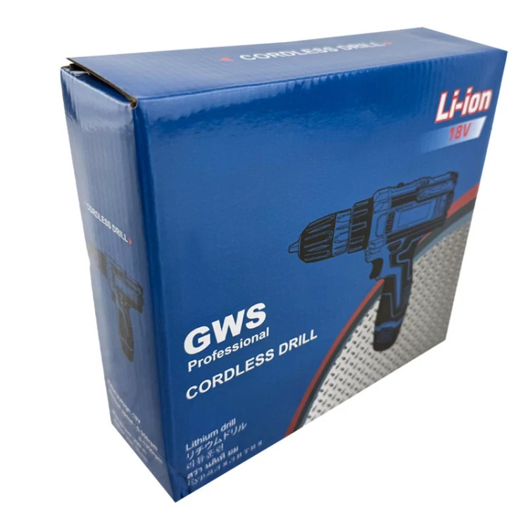 پیچگوشتی شارژی تک باتری باس مدل 18v-1B Blue