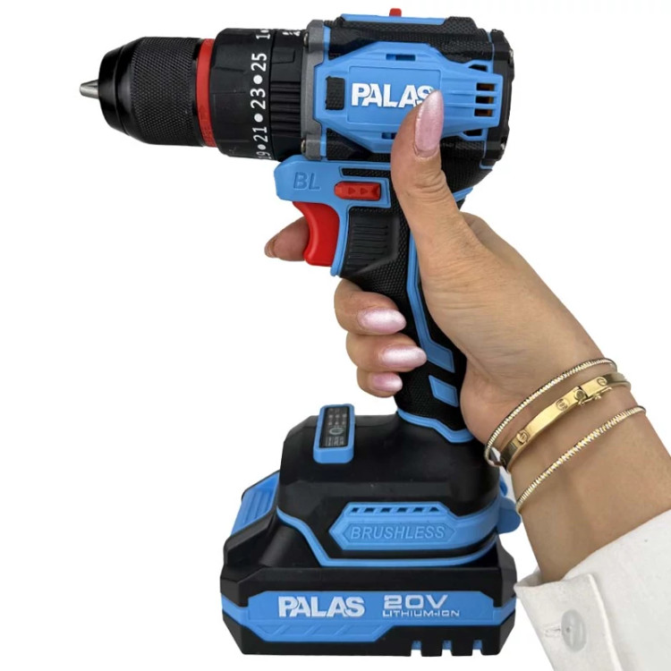 کیت دریل شارژی 20 ولت پالاس مدل P2220K