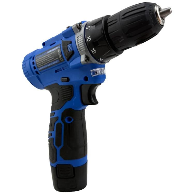 دریل شارژی ویوارکس مدل VR1215V ظرفیت 12 ولت با 2 باتری