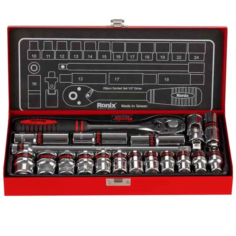 جعبه بکس 20 پارچه رونیکس RH-2620