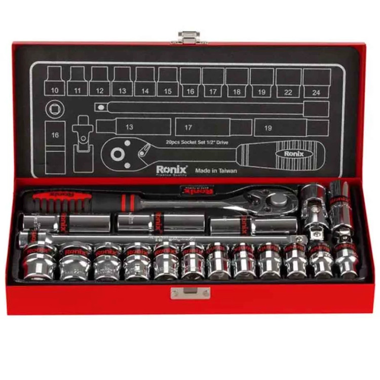 جعبه بکس 20 پارچه رونیکس RH-2620