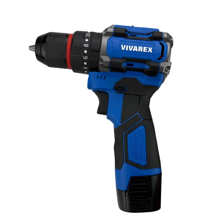 دریل شارژی 16/8 ولت براشلس ویوارکس مدل VR1610V-21BL