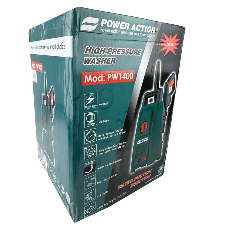 کارواش 100 بار پاوراکشن مدل PW1400