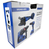 کیت شارژی براشلس 3 عددی ویوارکس مدل VR2403-BCK