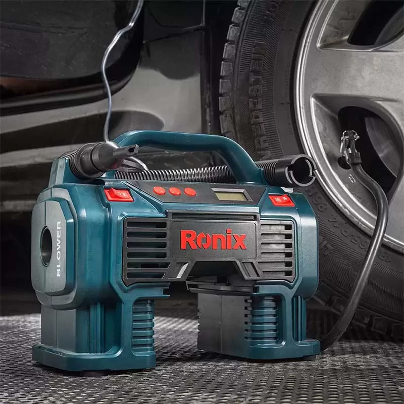 مینی کمپرسور سه کاره فندکی کیفی رونیکس مدل RH-4260B