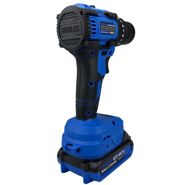 دریل شارژی 20 ولت براشلس ویوارکس مدل VR2010-BLX