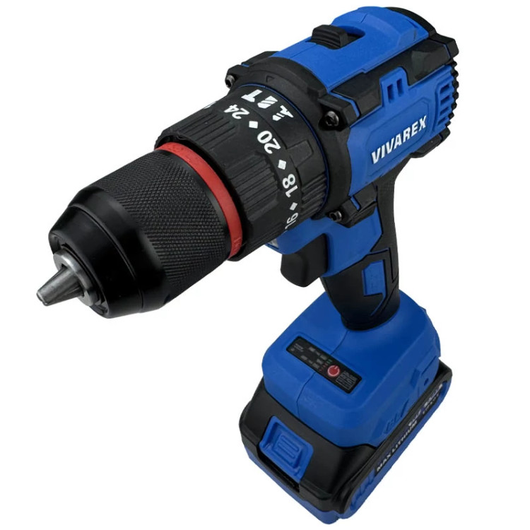 دریل شارژی 20 ولت براشلس ویوارکس مدل VR2010-BLX