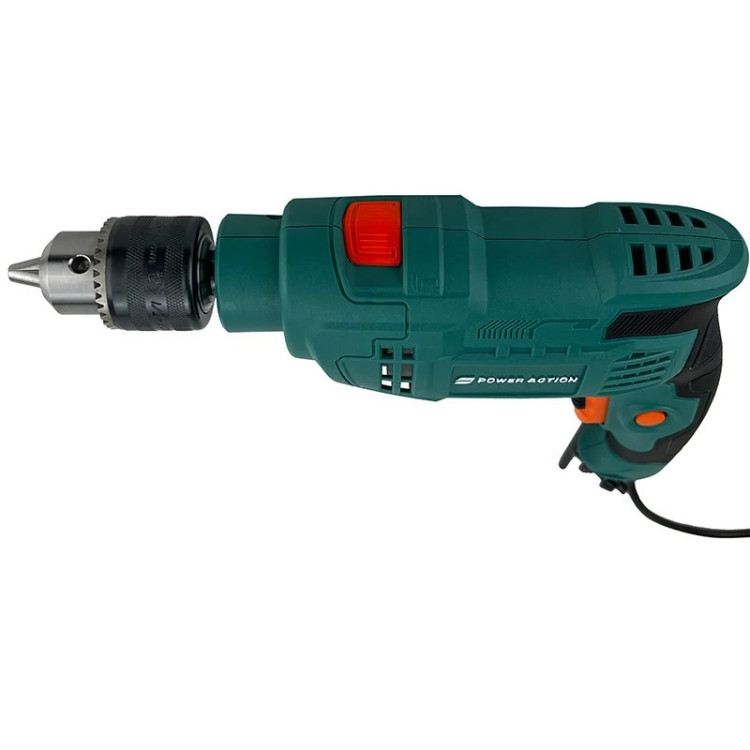 کیت دریل چکشی و متعلقات 28 پارچه پاوراکشن مدل ID750-B