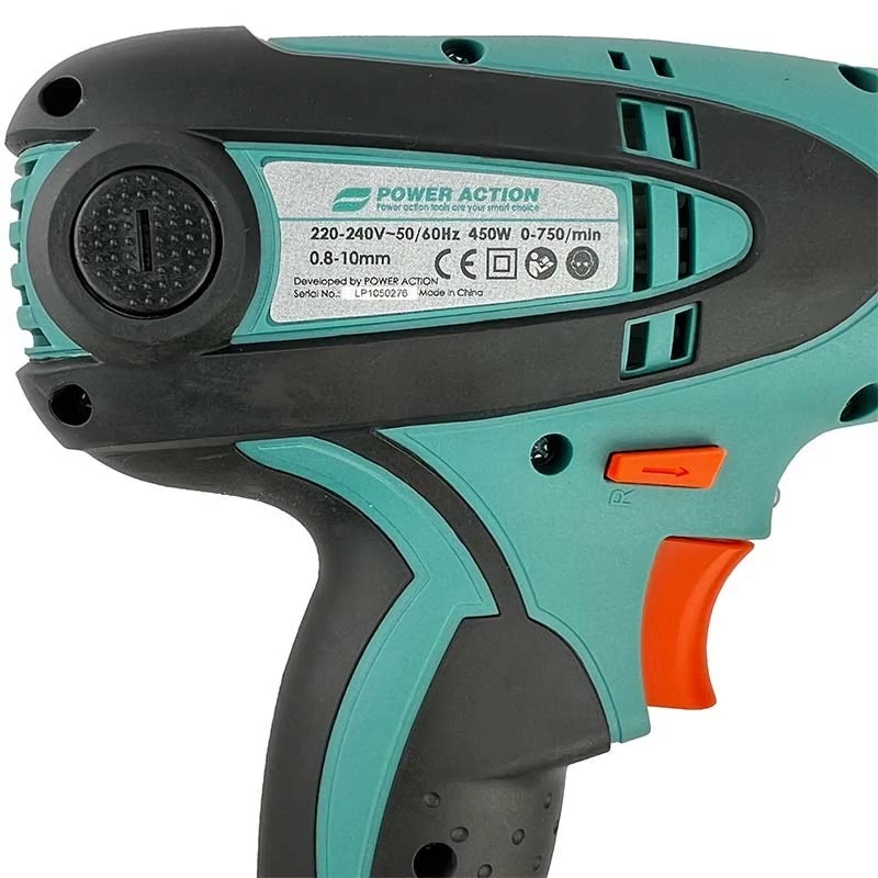 پیچ گوشتی برقی ترکمتردار 450 وات پاور اکشن مدل HD450