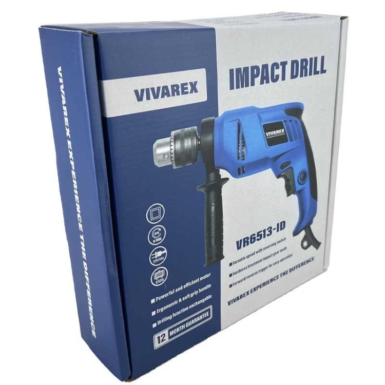 دریل چکشی 650 وات ویوارکس مدل VR6513-ID