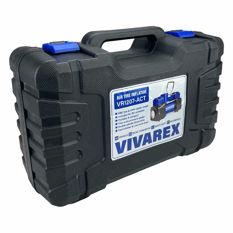 کمپرسور هوا ویوارکس مدل دو سیلندر متصل به برق شهری کد VR 1207 ACT