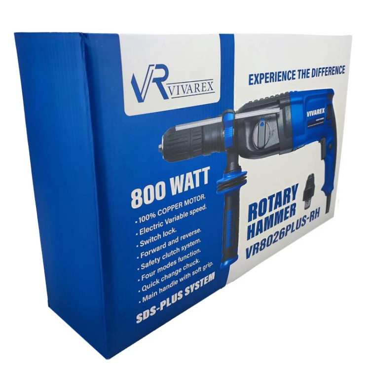 بتن کن چهار شیار ویوارکس مدل VR8026PLUS-RH ( یکسال گارانتی )