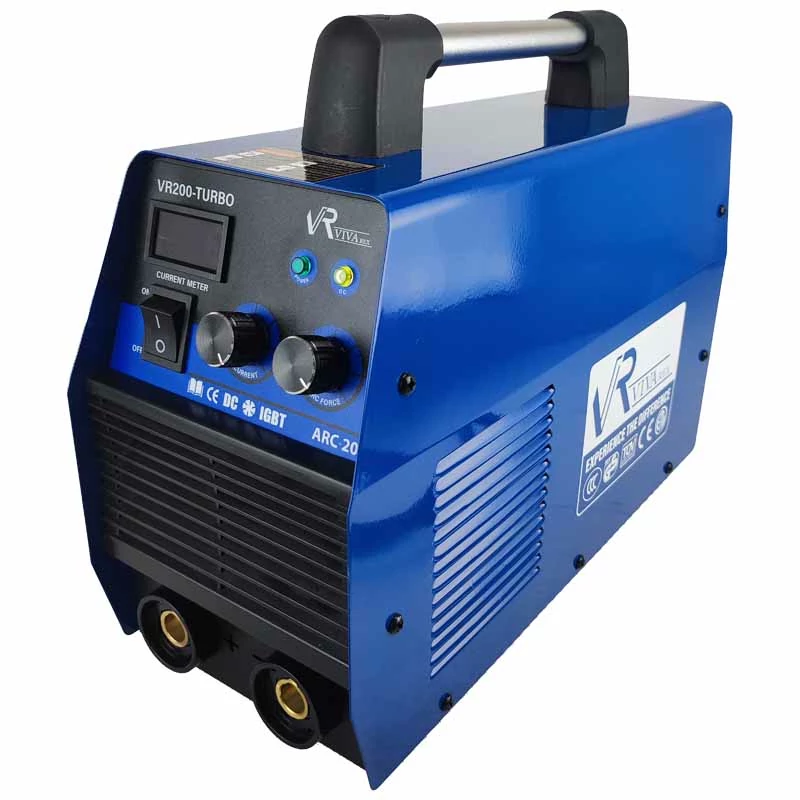 اینورتر جوشکاری 200 آمپر (توربو) با لوازم ویوارکس مدل  VR200-TURBO( یکسال گارانتی )