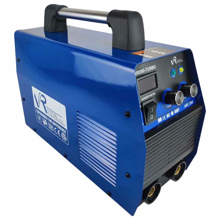 اینورتر جوشکاری 200 آمپر (توربو) با لوازم ویوارکس مدل VR200-TURBO( یکسال گارانتی )