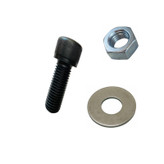 پیچ و مهره و واشر مدل M6-25 کد S2187 مجموعه ۶۰ عددی