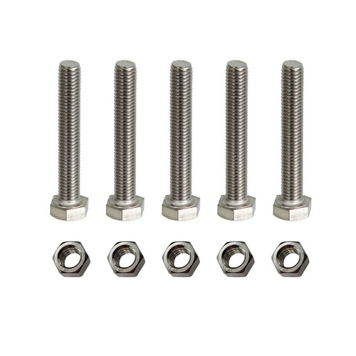 پیچ و مهره مدل Hex-12-80 بسته 10 عددی