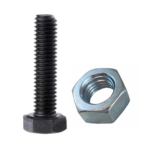 پیچ و مهره مدل فولادی کد BPM-6-60 مجموعه 30 عددی