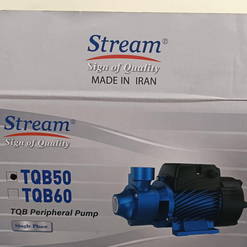 پمپ آب 0.3 اسب بخار استریم مدل TQB50