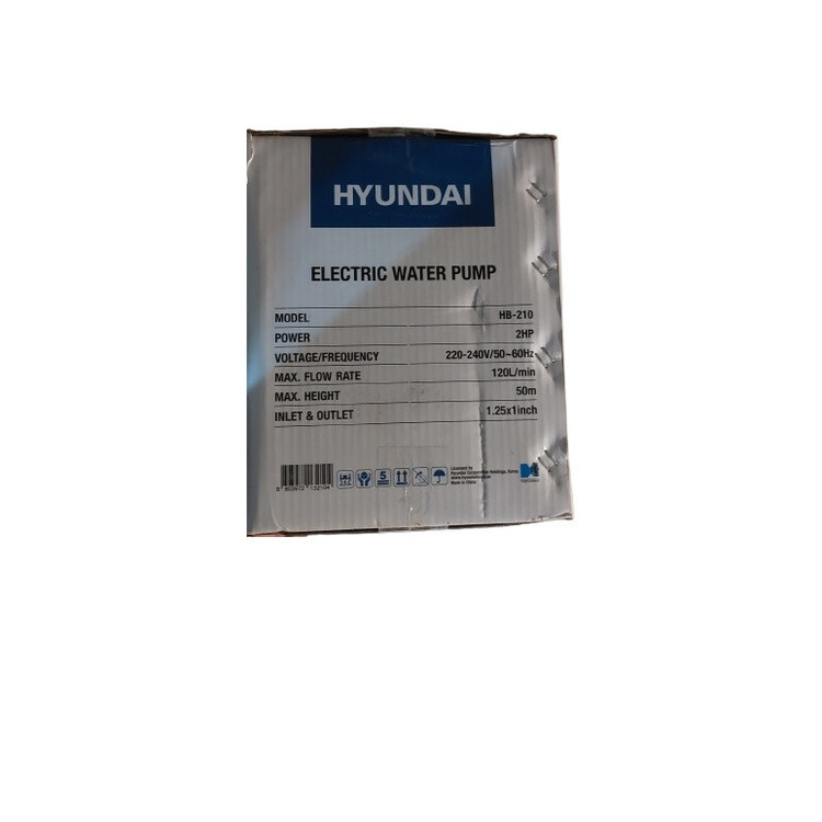 پمپ آب 2 اسب هیوندای مدل HB-210