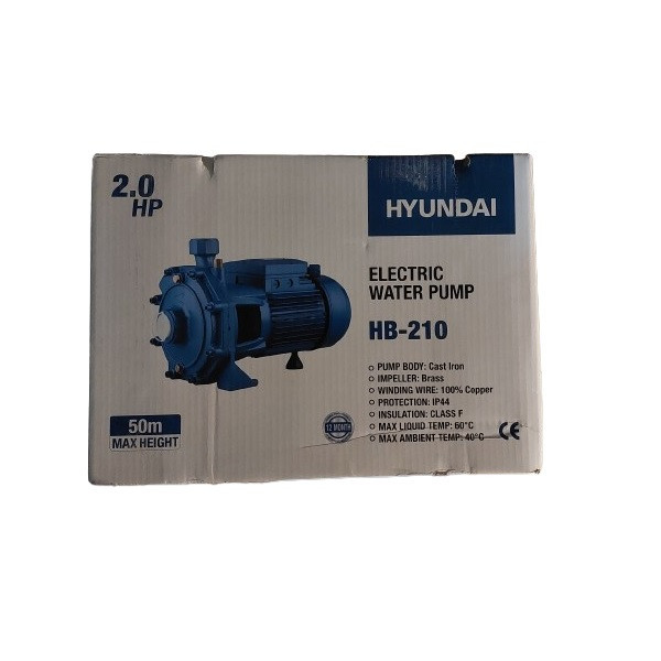 پمپ آب 2 اسب هیوندای مدل HB-210