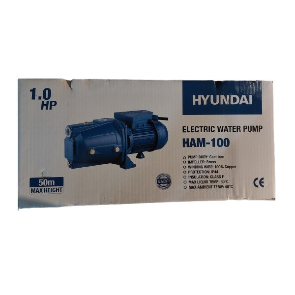 پمپ آب 1 اسب هیوندای مدل HAM-100