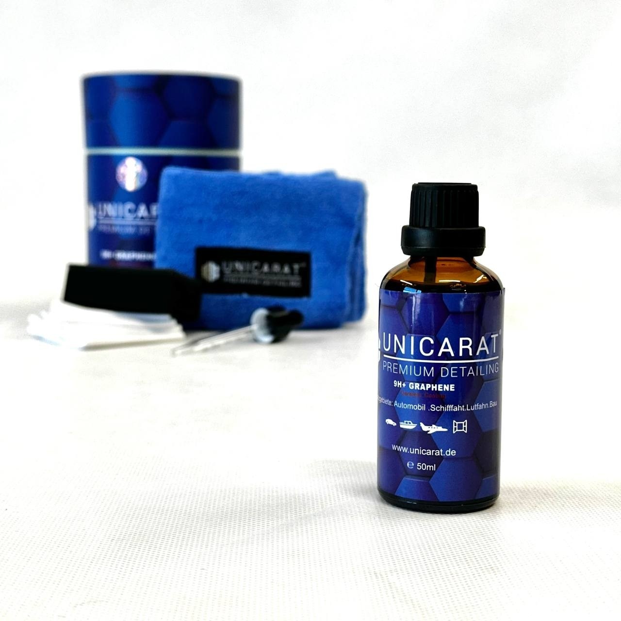 سرامیک خودرو گرافین یونی کارت مدل Unicarat 9H Ceramic Coating