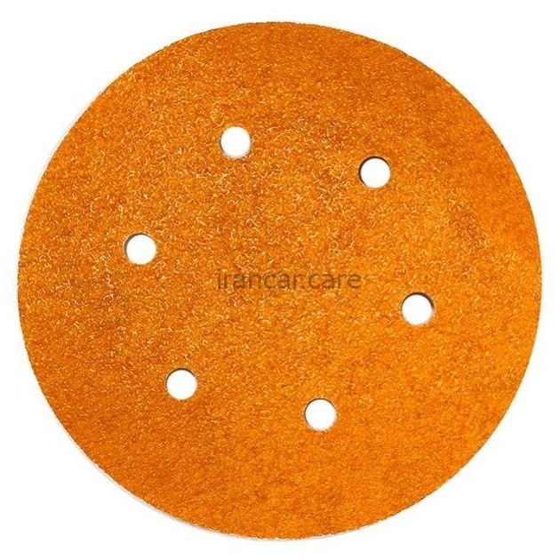سنباده P220 پشت کرکی سوراخ دار گرد 15 سانت سالکامیکس