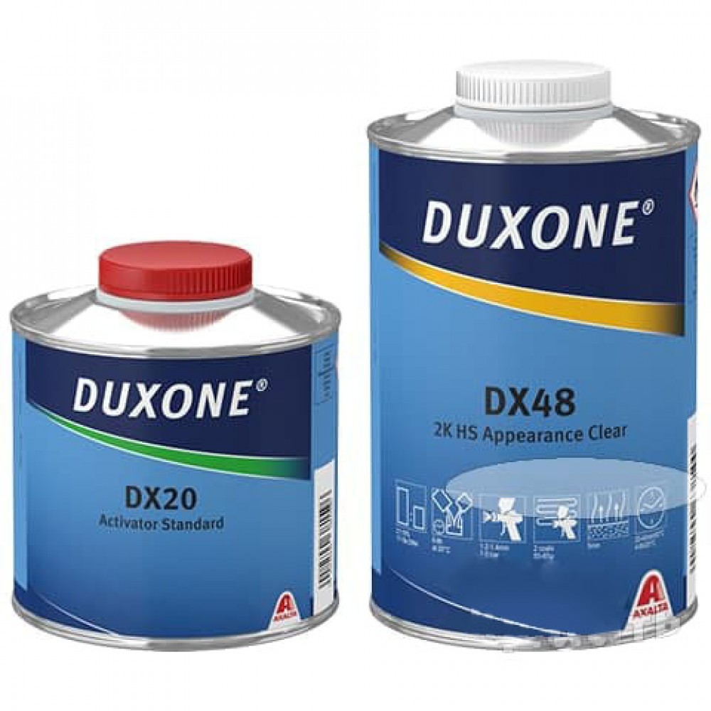 کیلر (کلیر) دو قلو داکسون dx48 Duxone آلمان یک لیتری با نیم لیتر هاردنر