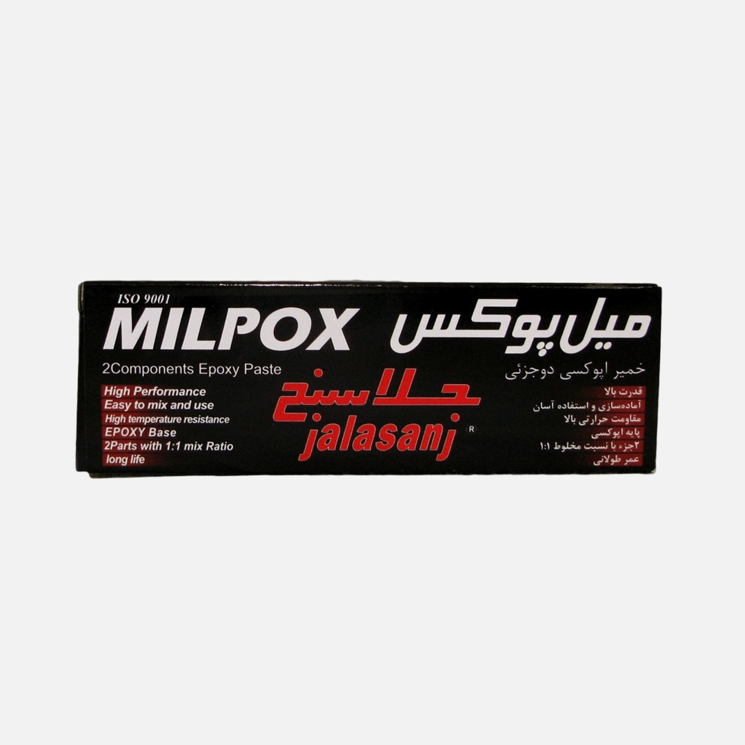 بسته 12 تایی چسب اپوکسی میل پوکس جلاسنج هزار کاره خمیری 100 گرمی