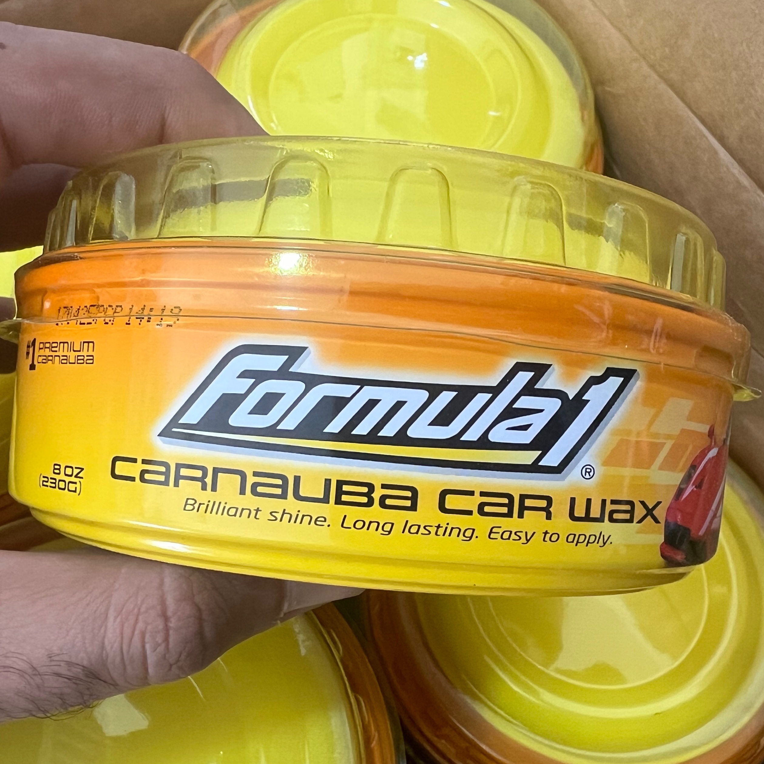 واکس فرمول یک ساخت آمریکا 230 گرمی اورجینال FORMULA 1