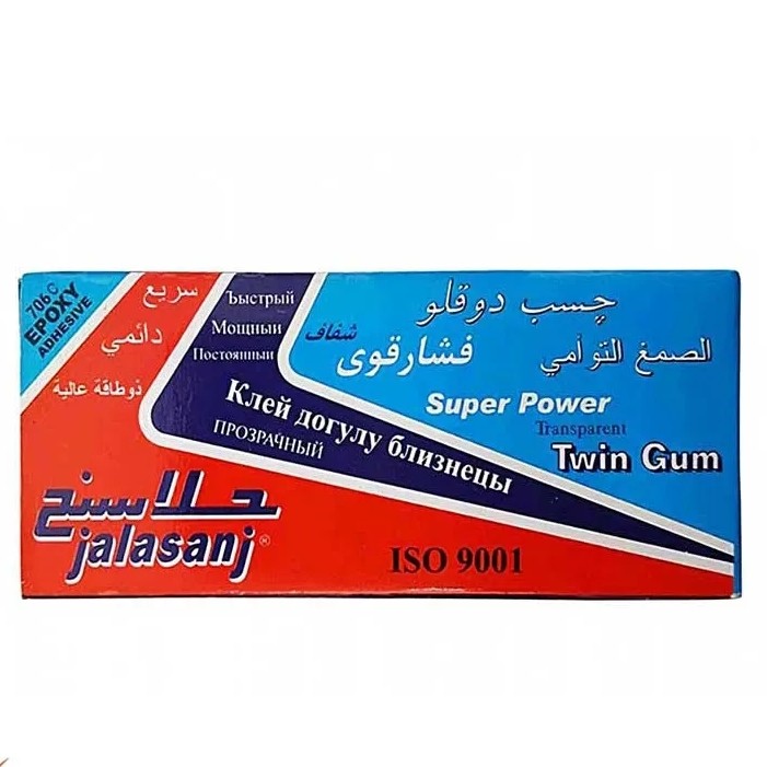 چسب دو قلو شفاف جلاسنج 16 گرمی