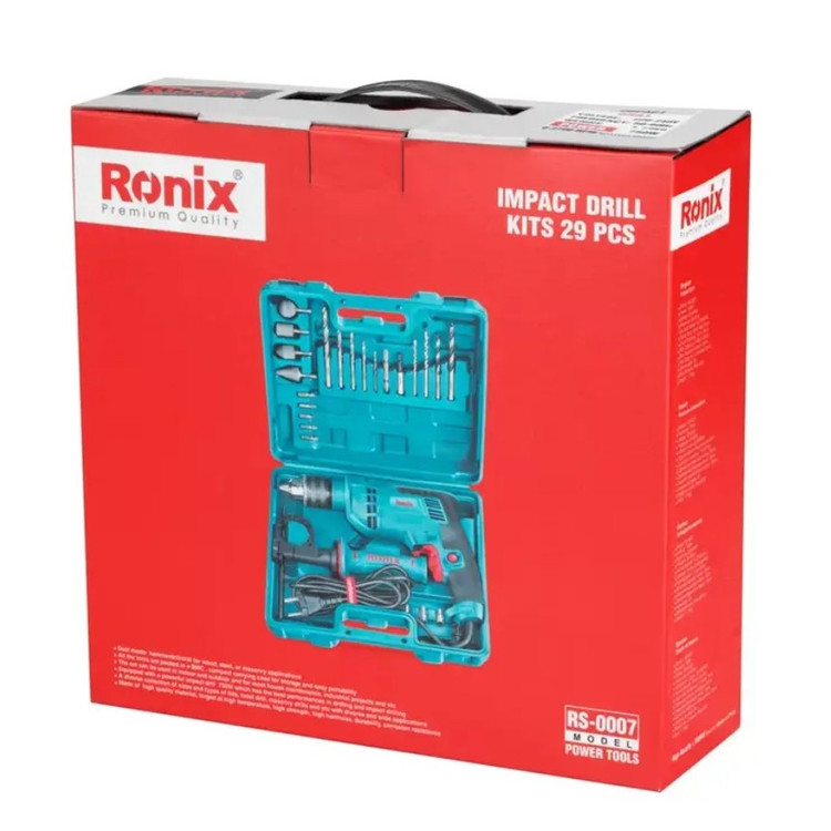 کیت دریل برقی 29 پارچه RS-0007 رونیکس