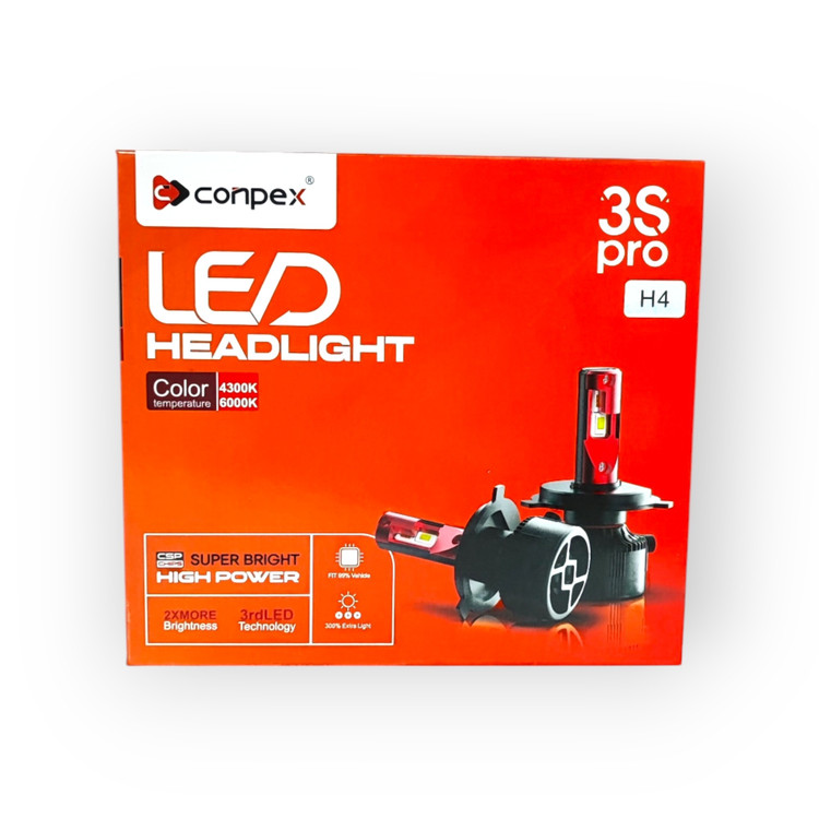 هدلایت 3S Pro رنگ آفتابی(فابریک) برند کانپکس بسته دوعددی(پس کرایه)