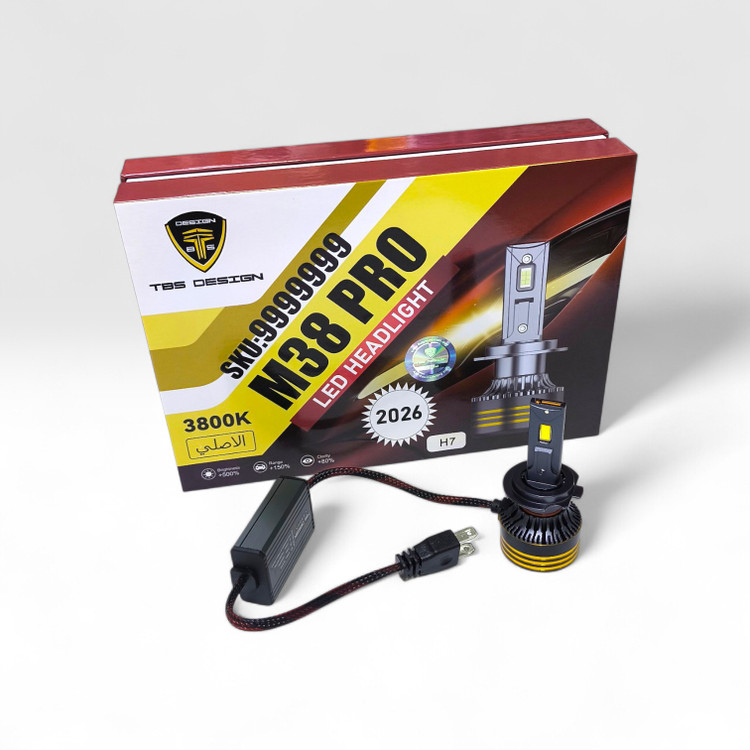 هدلایت رنگ فابریک M38Pro برند TBS با گارانتی(پس کرایه)