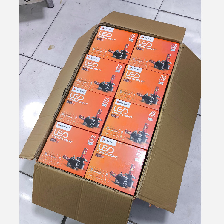 هدلایت 3S Pro رنگ آفتابی(فابریک) برند کانپکس بسته دوعددی(پس کرایه)
