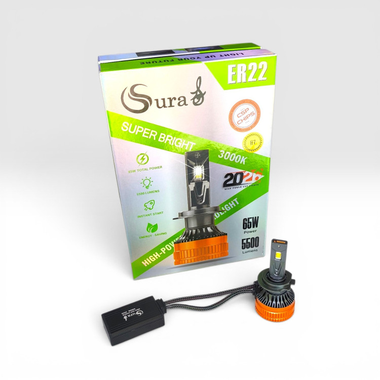 هدلایت لیمویی ER22 برند Sura گارانتی دار(پس کرایه)