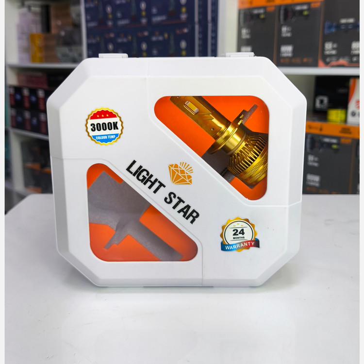 هدلایت لیمویی مدل LS70 برند LightStar(پس کرایه)