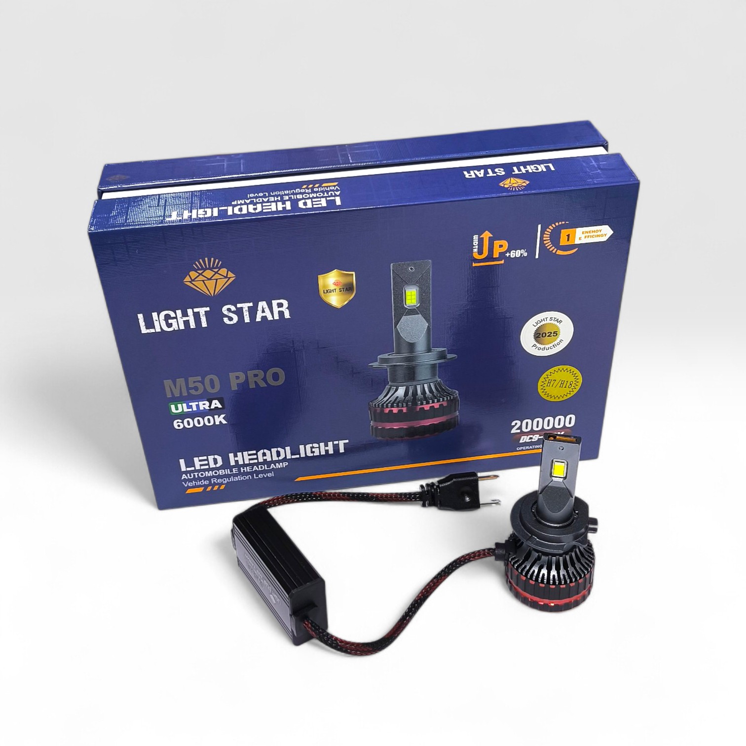 هدلایت M50 Pro برند LightStar با گارانتی(پس کرایه)