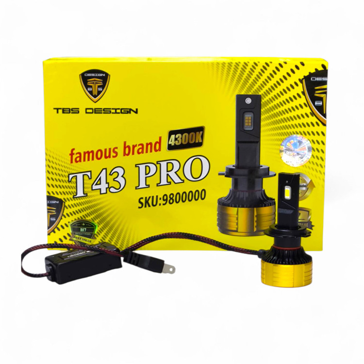 هدلایت نچرال(آفتابی)مدل T43Pro برند TBS بسته دو عددی(پس کرایه)