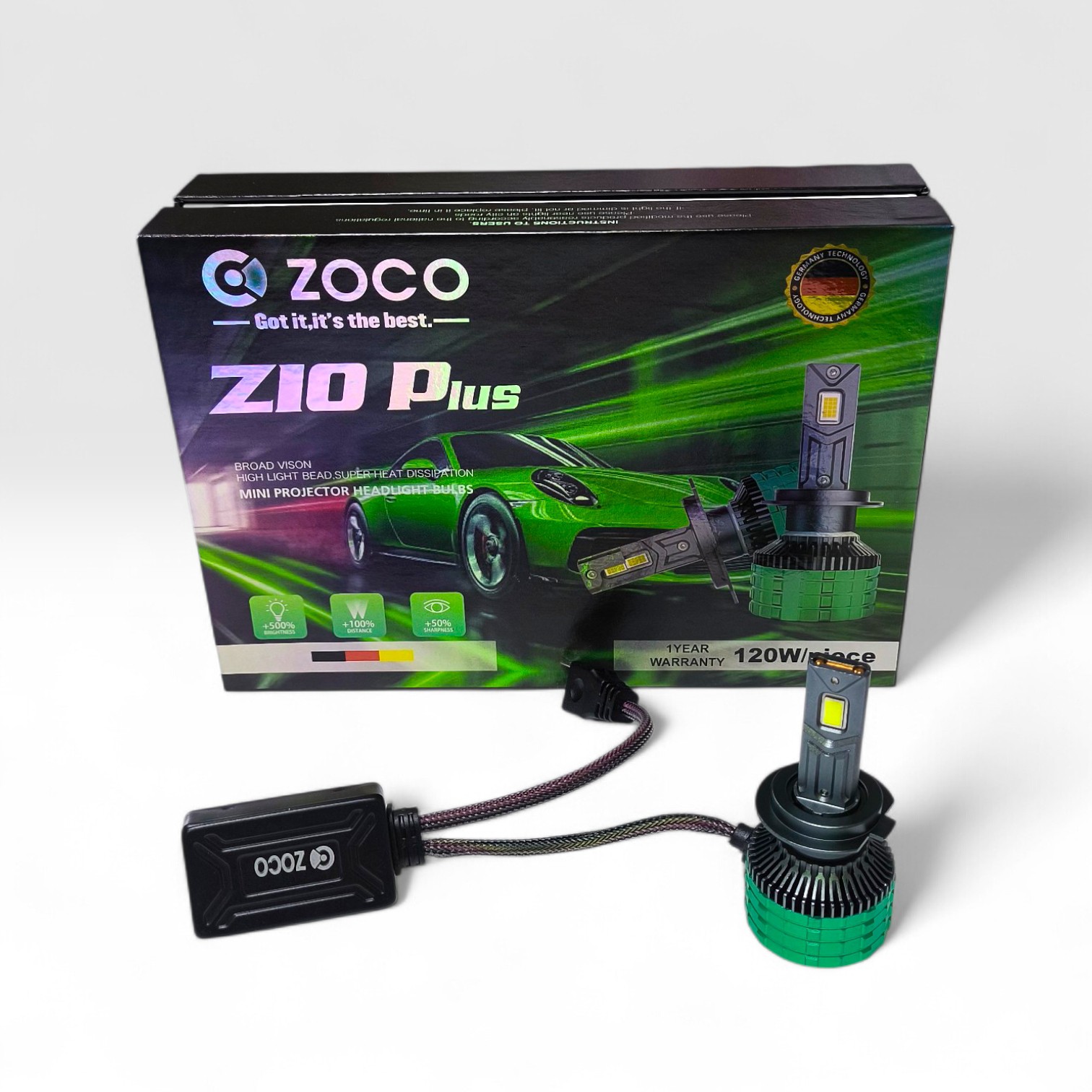 هدلایت پرچمدار Z10پلاس 250 وات برند Zoco (پس کرایه)