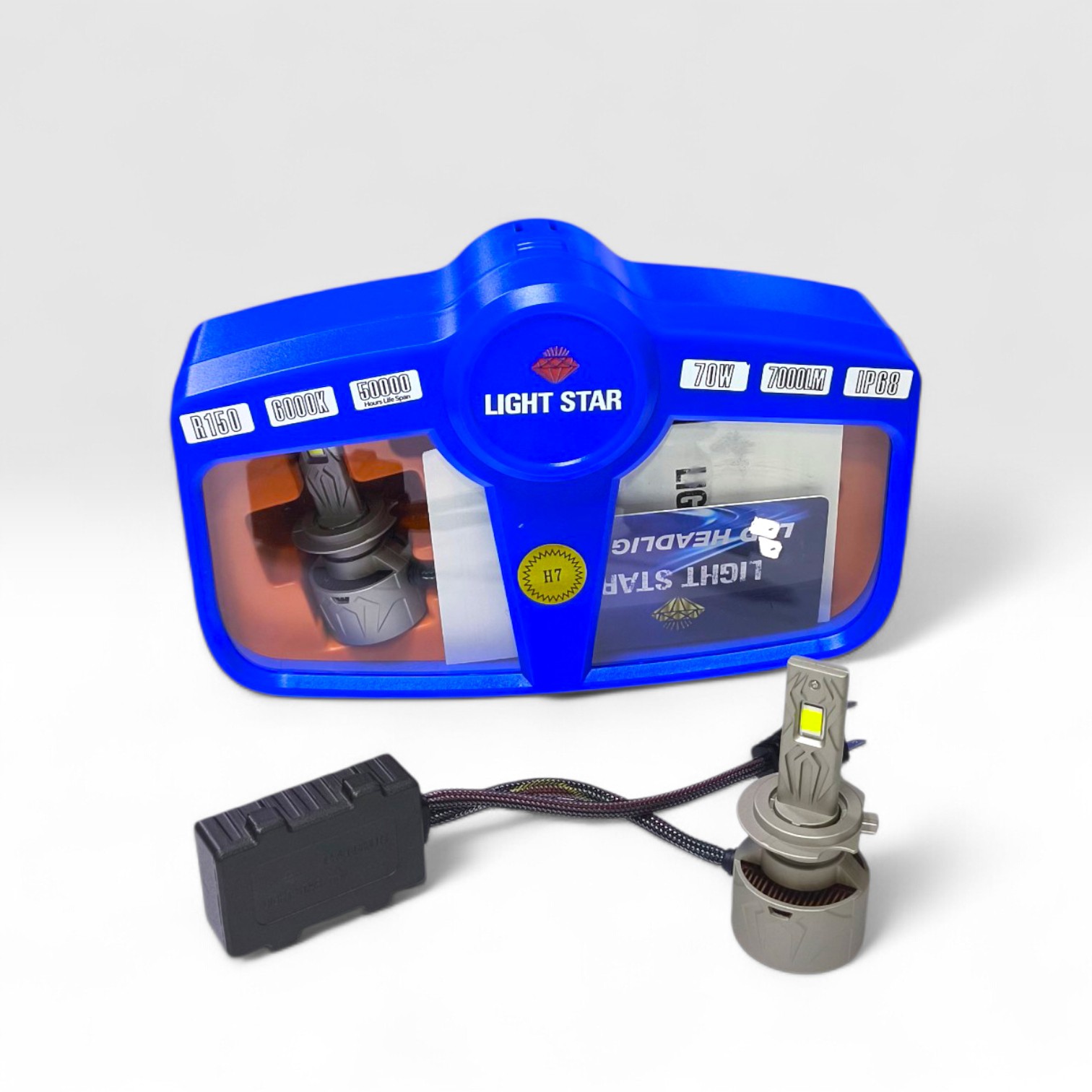 هدلایت R150 برند LightStar بسته دو عددی(پس کرایه)
