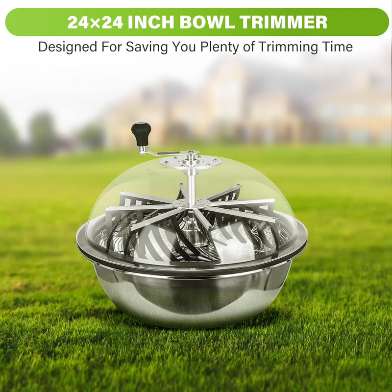 دستگاه اصلاح کاسه برگ مدل GLTRIMBOWL24XL