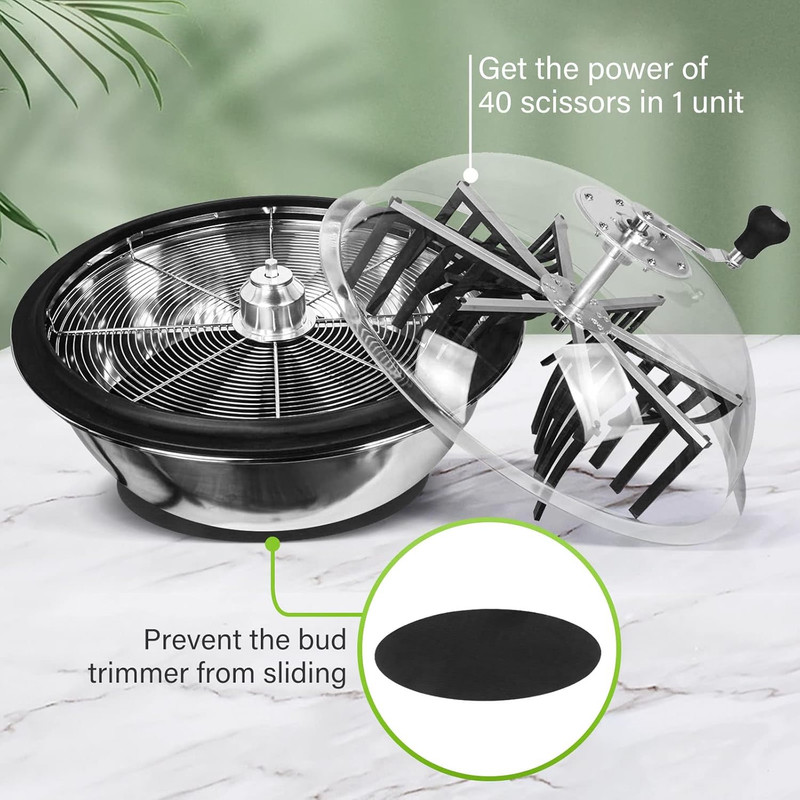 دستگاه اصلاح کاسه برگ مدل GLTRIMBOWL24XL