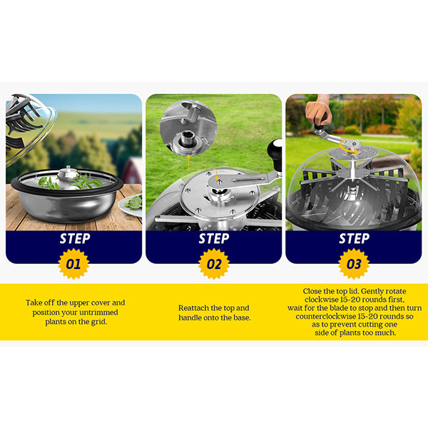 دستگاه اصلاح کاسه برگ مدل GLTRIMBOWL24XL
