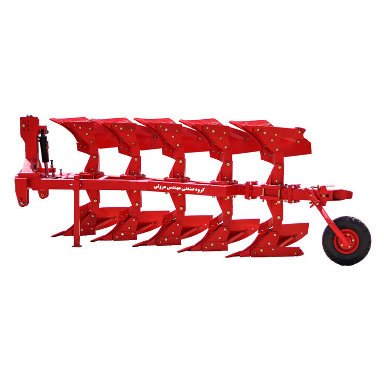 گاوآهن دوطرفه گروه صنعتی مهندس مروتی مدل برگردان 5 خیش