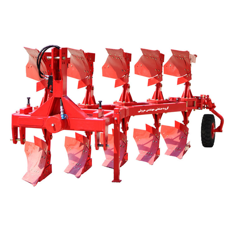 گاوآهن دوطرفه گروه صنعتی مهندس مروتی مدل برگردان 5 خیش