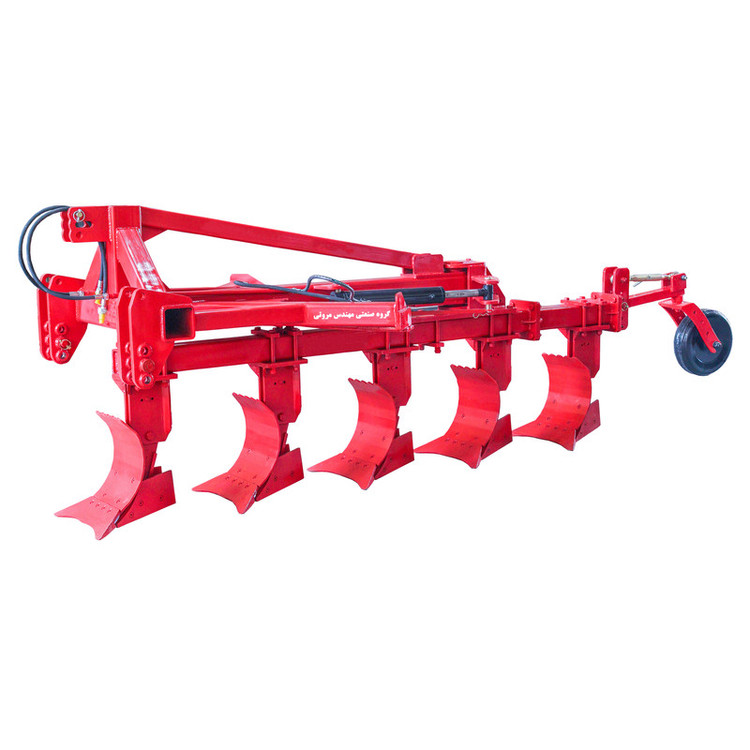 گاوآهن دوطرفه گروه صنعتی مهندس مروتی مدل مربعی 5 خیش
