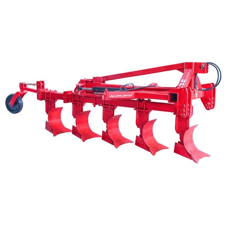 گاوآهن دوطرفه گروه صنعتی مهندس مروتی مدل مربعی 5 خیش