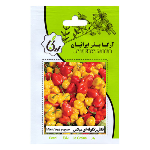 بذر فلفل زنگوله ای میکس آرکا بذر ایرانیان کد ARK-120
