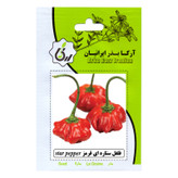 بذر فلفل ستاره ای و زنگوله ای آرکا بذر ایرانیان کد ARK-A-ARK-04 وزن 30 گرم مجموعه 4 عددی